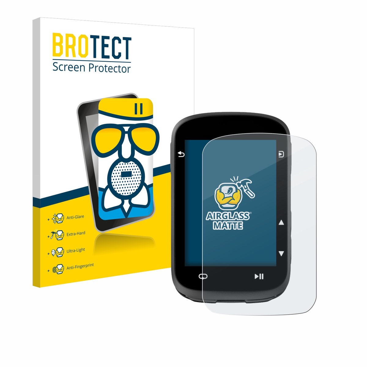 BROTECT - Screenprotector voor CooSpo CS500 - Folie Beschermfolie Beschermglas matte