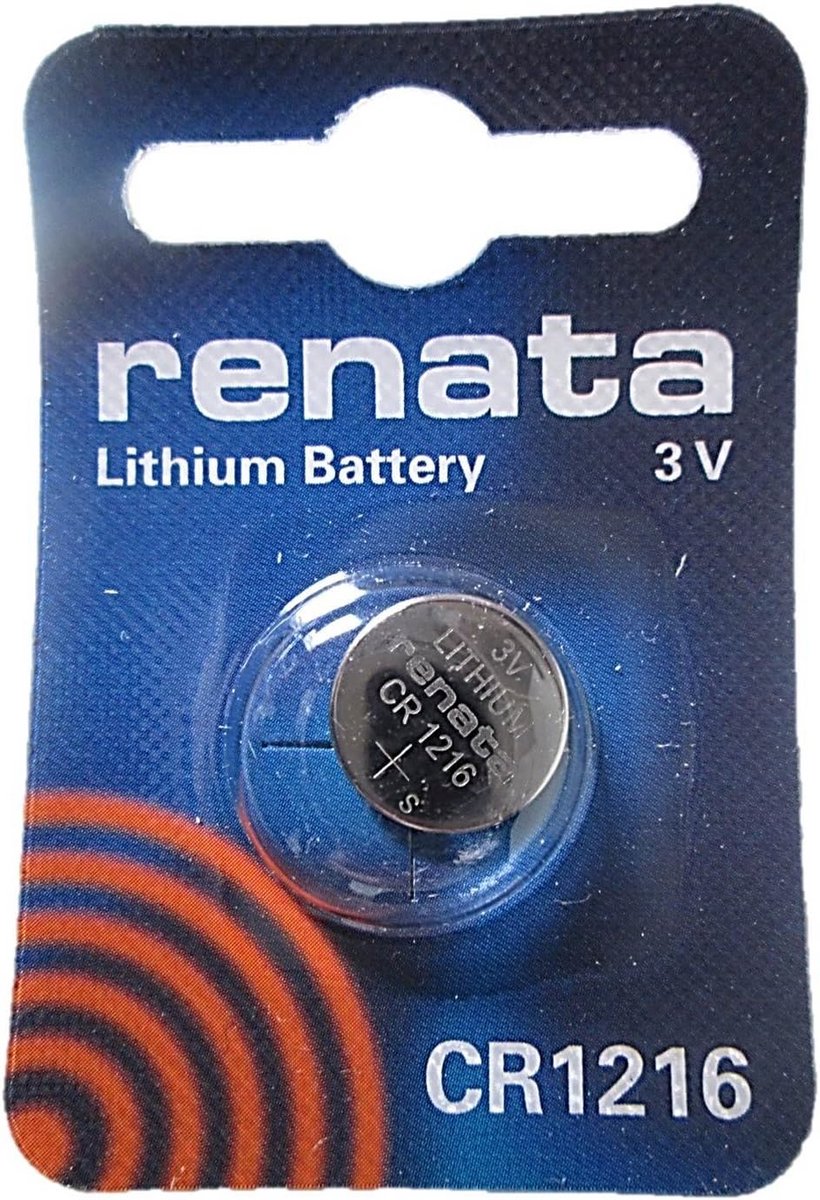 5 Stuks CR1216 Lithium Knoopcel Batterijen voor Horloges en Kleine Elektronica