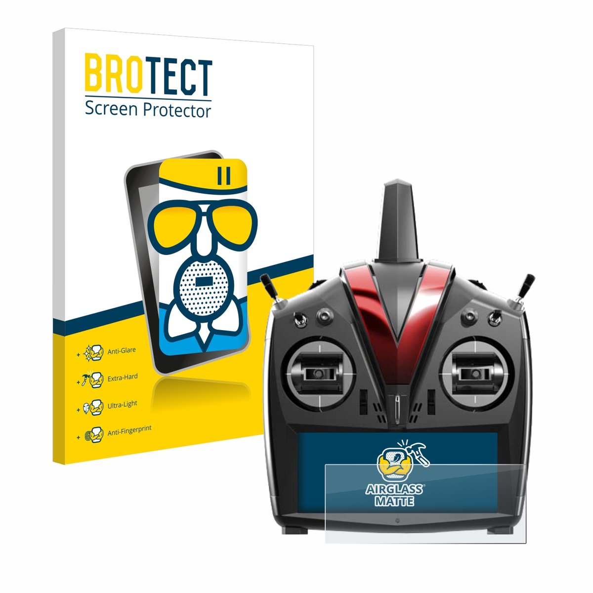 BROTECT - Screenprotector voor VBar Control Touch - Folie Beschermfolie Beschermglas matte