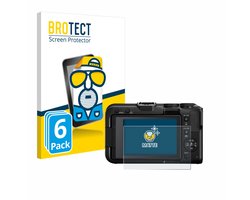 BROTECT - Screenprotector voor Canon EOS R50 V - Folie Beschermfolie matte 6 Stuks