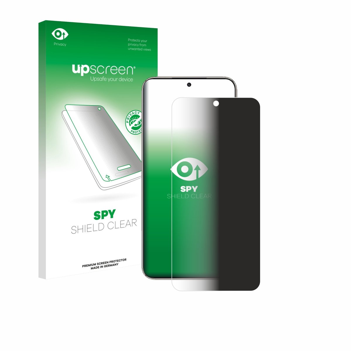 upscreen - privacy screenprotector voor Honor X70 - Folie Beschermfolie Blauwlichtfilter