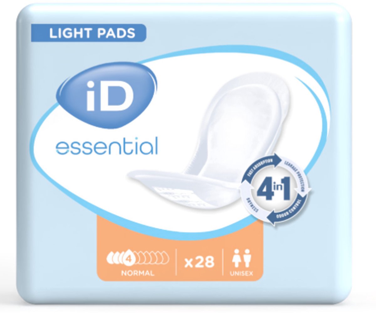 iD Essential Light Pads Normal - 24 pakken van 28 stuks