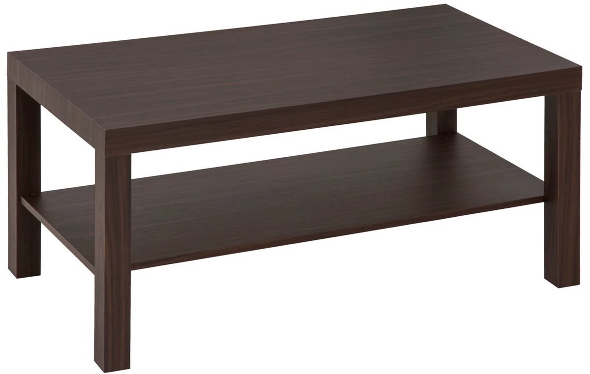 Naiz® - Salontafel - Walnoot - 90 x 45 x 44,5 cm - Bruin - Hout