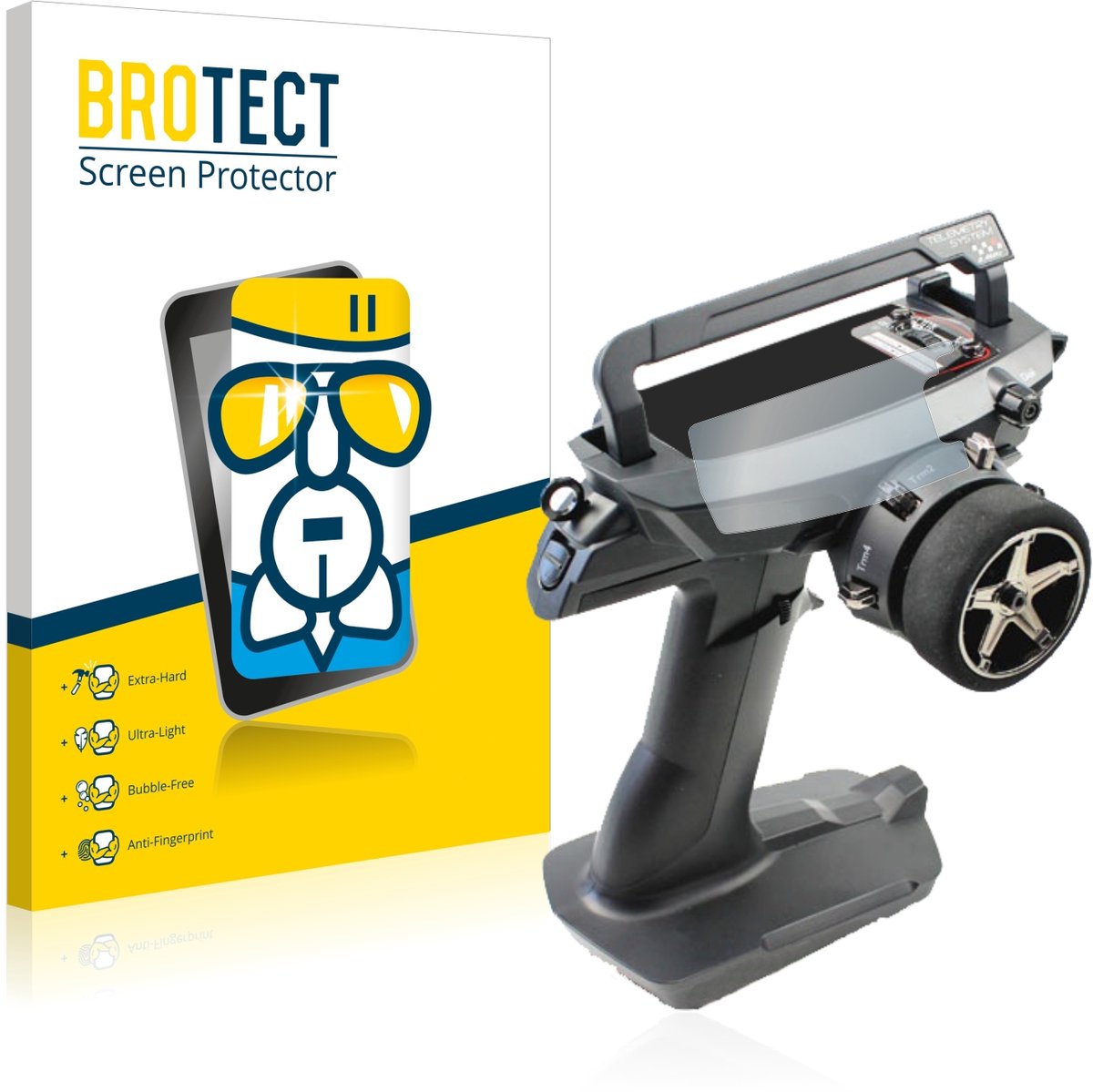 Screenprotector voor Sanwa MT 44 / MT 5 Beschermglas transparant