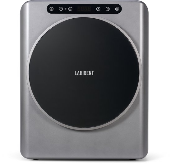 Labirent LTMW3-ZG8 - Mini Wasdroger - 3kg Laadvermogen - Luchtafvoerdroger- 1000W - Vrijstaand - Antraciet