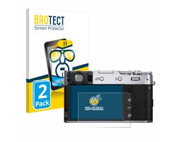 BROTECT – Screenprotector voor Fujifilm X100V – Folie Beschermfolie transparant 2 Stuks