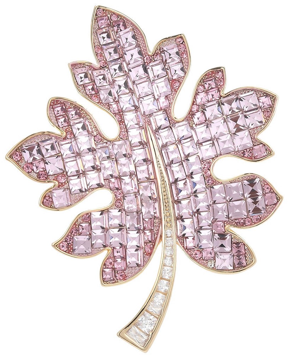 Goldpulse Broche - Dames Broche - Dames sieraden - Esdoornblad-broche - Koreaanse stijl - kubieke zirkonia