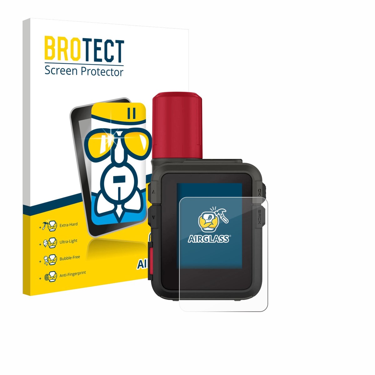 Screenprotector voor Garmin inReach Mini 3 Plus Beschermglas transparant