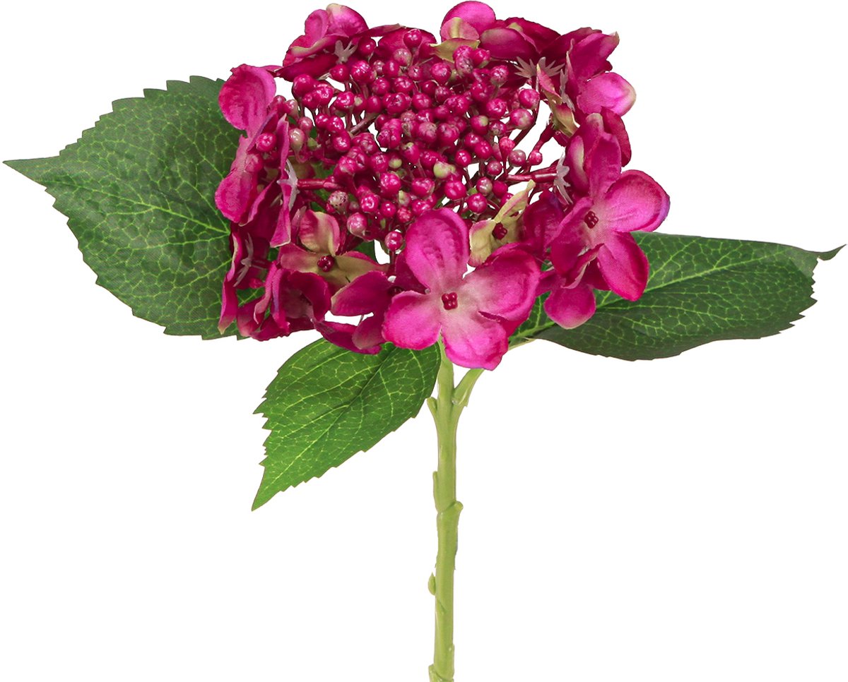 Viana Kunsthortensia's Roze Tak Bloemblaadjes 43cm 2st