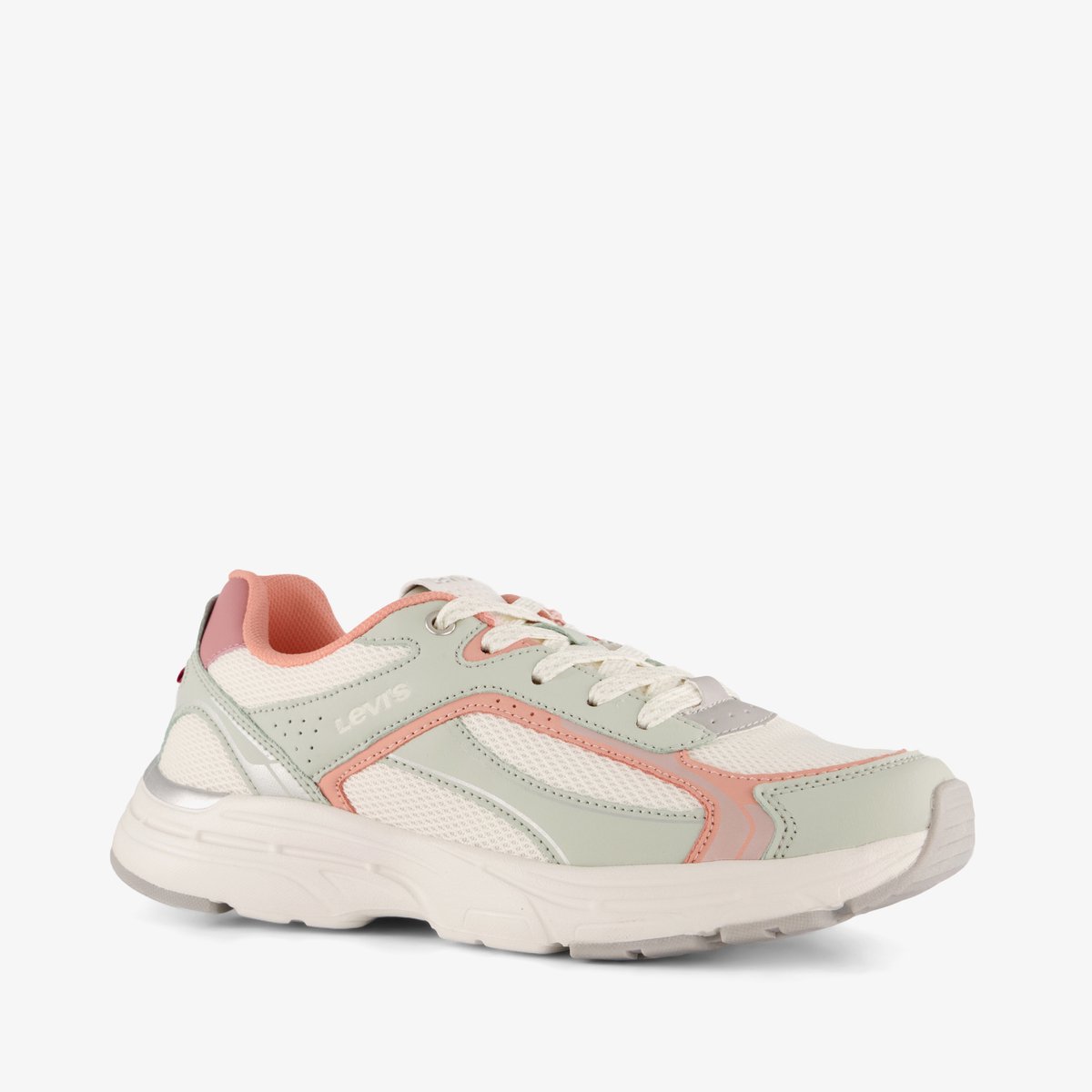 Levi’s meisjes sneakers pastel – Uitneembare zool Beige