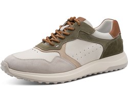 Tamaris herensneaker 1-13623-46-761 Veterschoen Leren schoenen Wit/Groen
