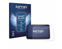 3 Stuks Savvies Screenprotector - geschikt voor Amazon Echo Show 8 2023 (3. Gen.) - beschermfolie glas transparant