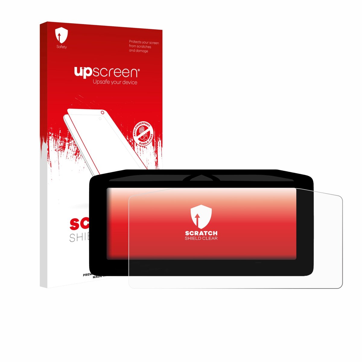 upscreen - Screenprotector voor Ducati Panigale V4 2025 - Folie Beschermfolie transparant