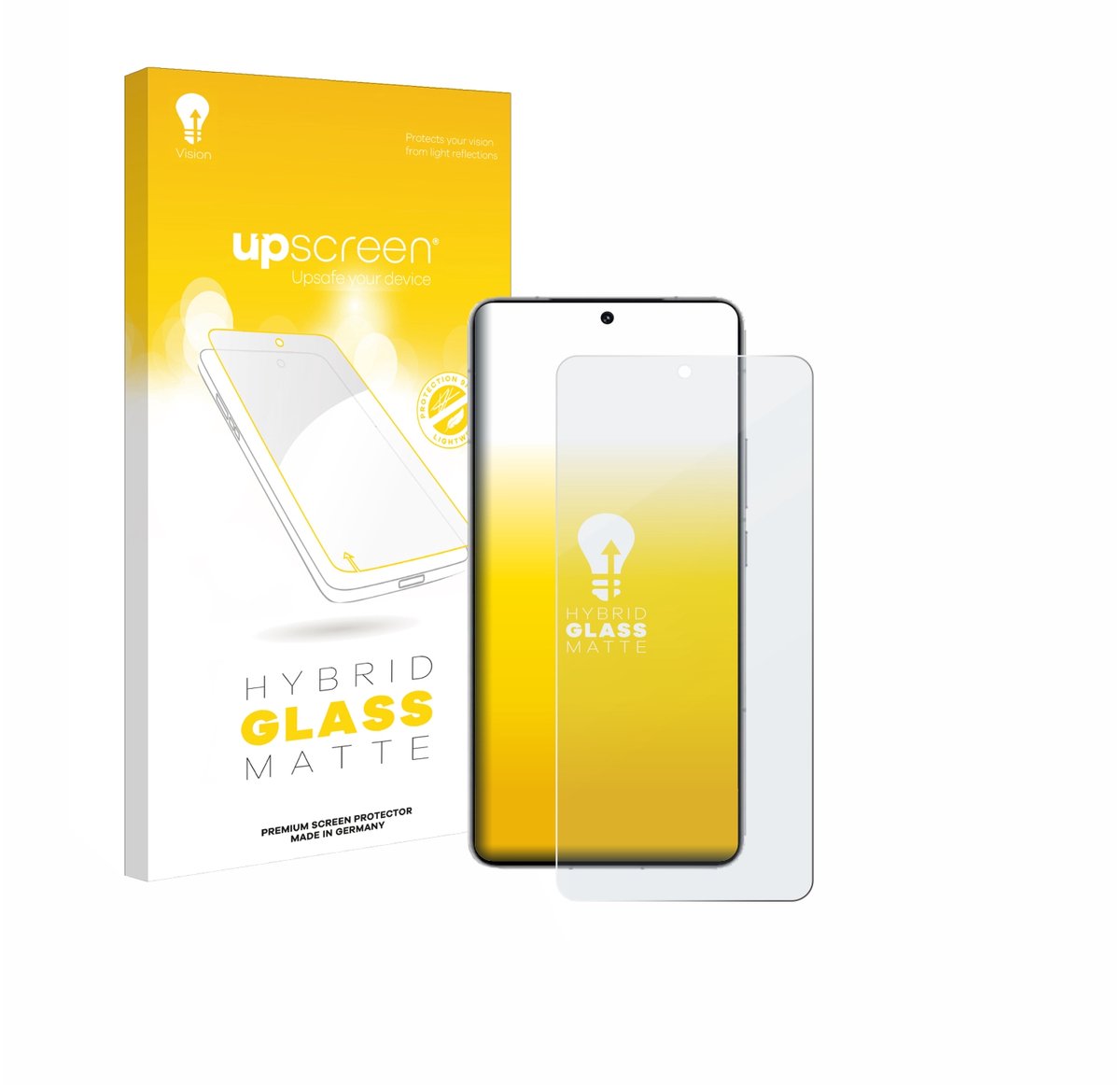 upscreen - Screenprotector voor Vivo iQOO 15 - Folie Beschermfolie Beschermglas matte