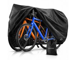 Fietshoes - XXL Hoes - Universeel - Sterk & Waterdicht - 1 of 2 Fietsen - Met Slotgaten & Klikgespen - Inclusief Opberghoes - Rheme