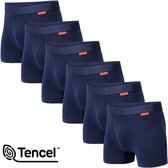 Lot de 6 boxers Undiemeister - Boxers homme - Sous-vêtements - Caleçons homme - Fabriqués en Mellowood - Boxer Cloud ( Blauw ) - Lot de 6 - L