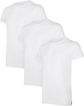T-shirt Undiemeister - T-shirt homme - Coupe slim - Manches courtes - En Mellowood - Col rond - White ( Wit) - Lot de 3 - M