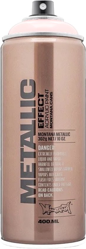 Montana Effet MÉTALLIQUE 400ml ROSÉ MÉTALLIQUE