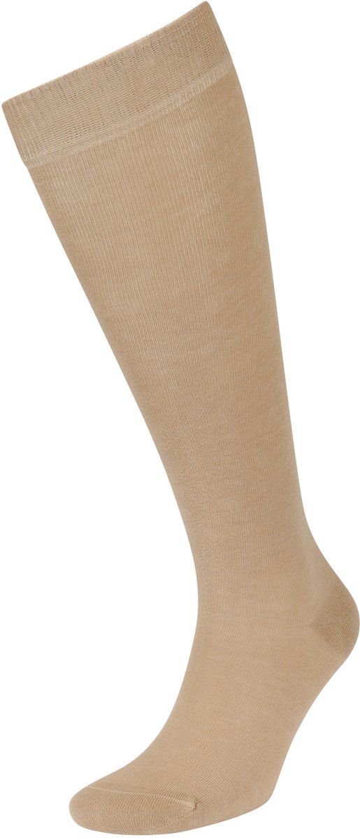 10CEL 6 paar zachte kniesokken sock beige 43-46 gemaakt van TENCEL™ Lyocell