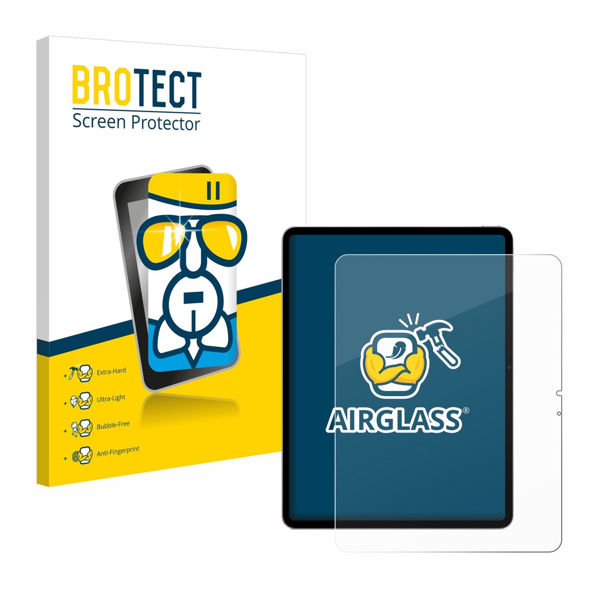 Screenprotector voor Apple iPad Air 13" M2 WiFi 2024 Beschermglas transparant