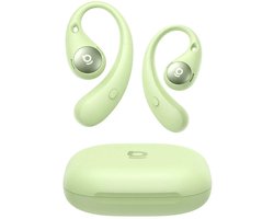 Baseus Open-Ear Draadloze Sport Oordopjes - Eli Sport 2 True Wireless Earbuds - Zweetbestendig - IP57-Waterdicht - Touch Control - Oortjes voor Hardlopen, Sporten, Fietsen - Hi Res - Groen