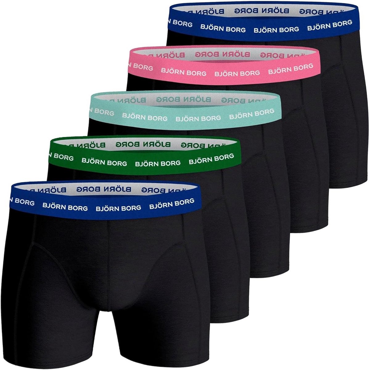5-Pack Boxershorts Heren Katoen Stretch – Comfortabele Onderbroeken