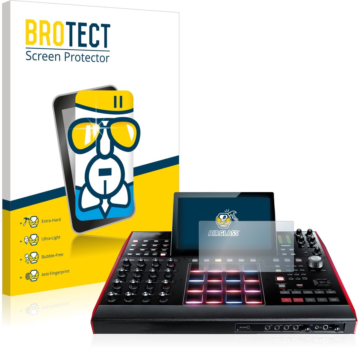 Screenprotector voor Akai MPC X 10.1" Beschermglas transparant