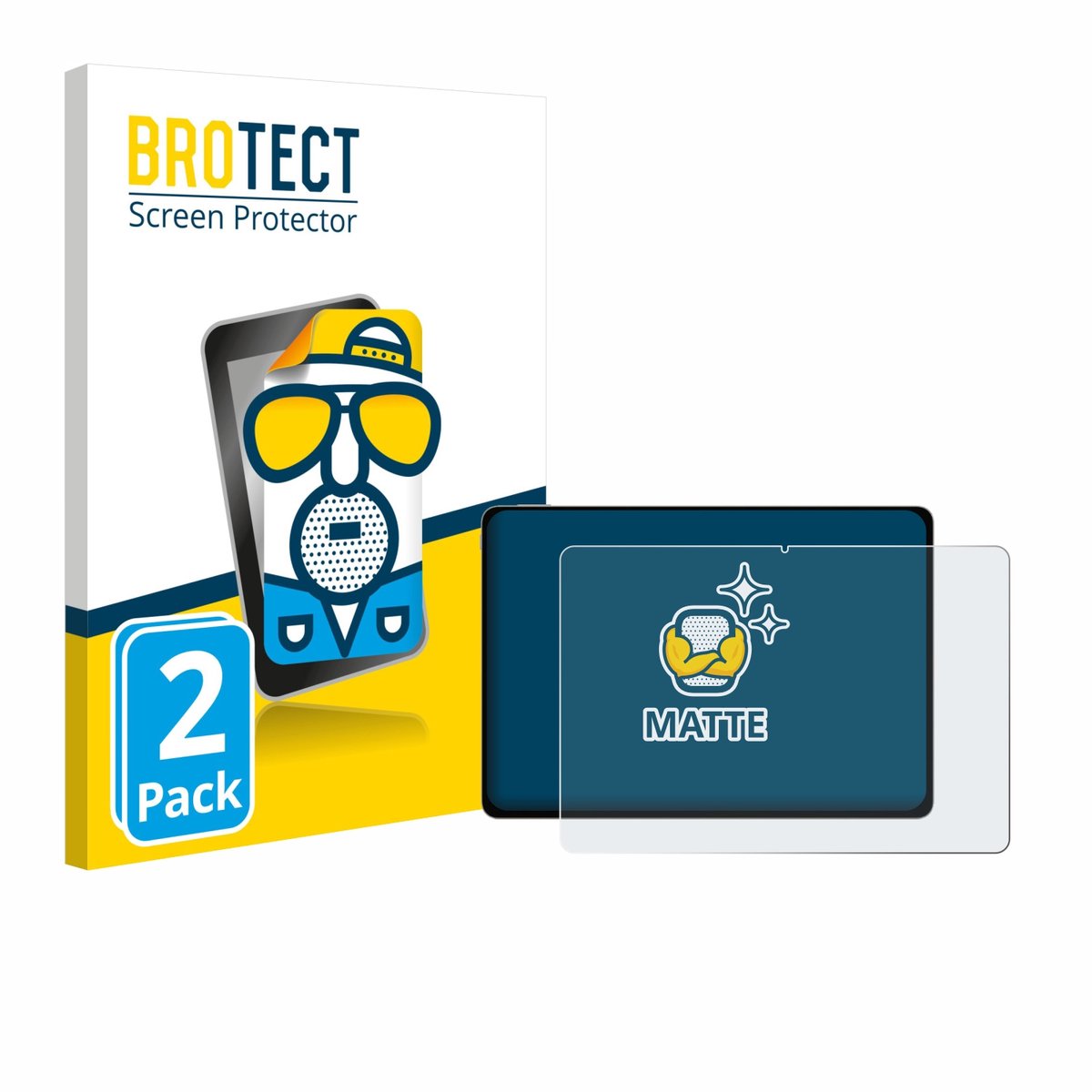 BROTECT - Screenprotector voor Honor Magicpad 3 - Folie Beschermfolie matte 2 Stuks