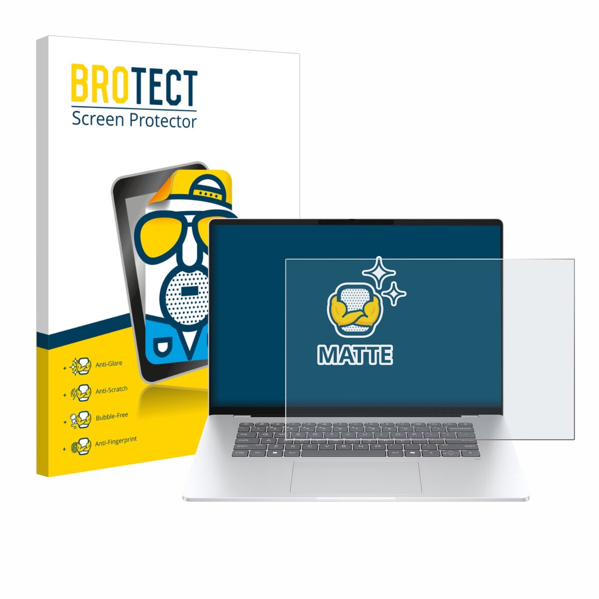 BROTECT - Screenprotector voor HP OmniBook 5 16 - Folie Beschermfolie matte