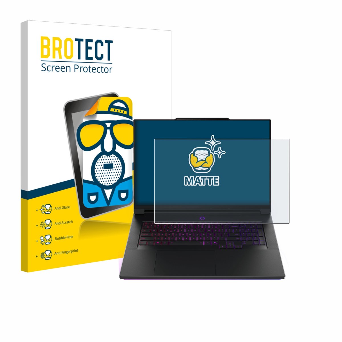 BROTECT - Screenprotector voor Lenovo Legion 9i Gen 10 18" - Folie Beschermfolie matte