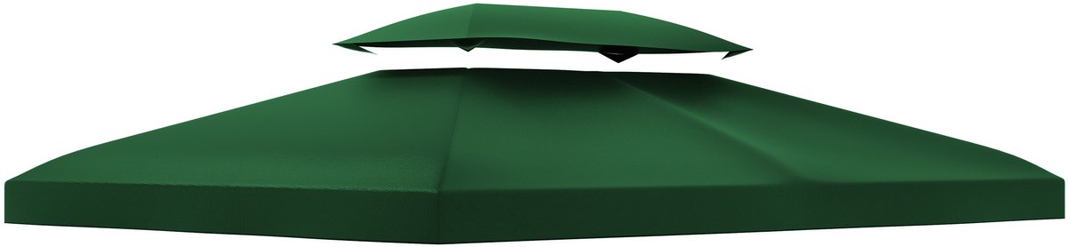 Outsunny Paviljoendak voor 3 x 4 m vloeroppervlak 84C-102