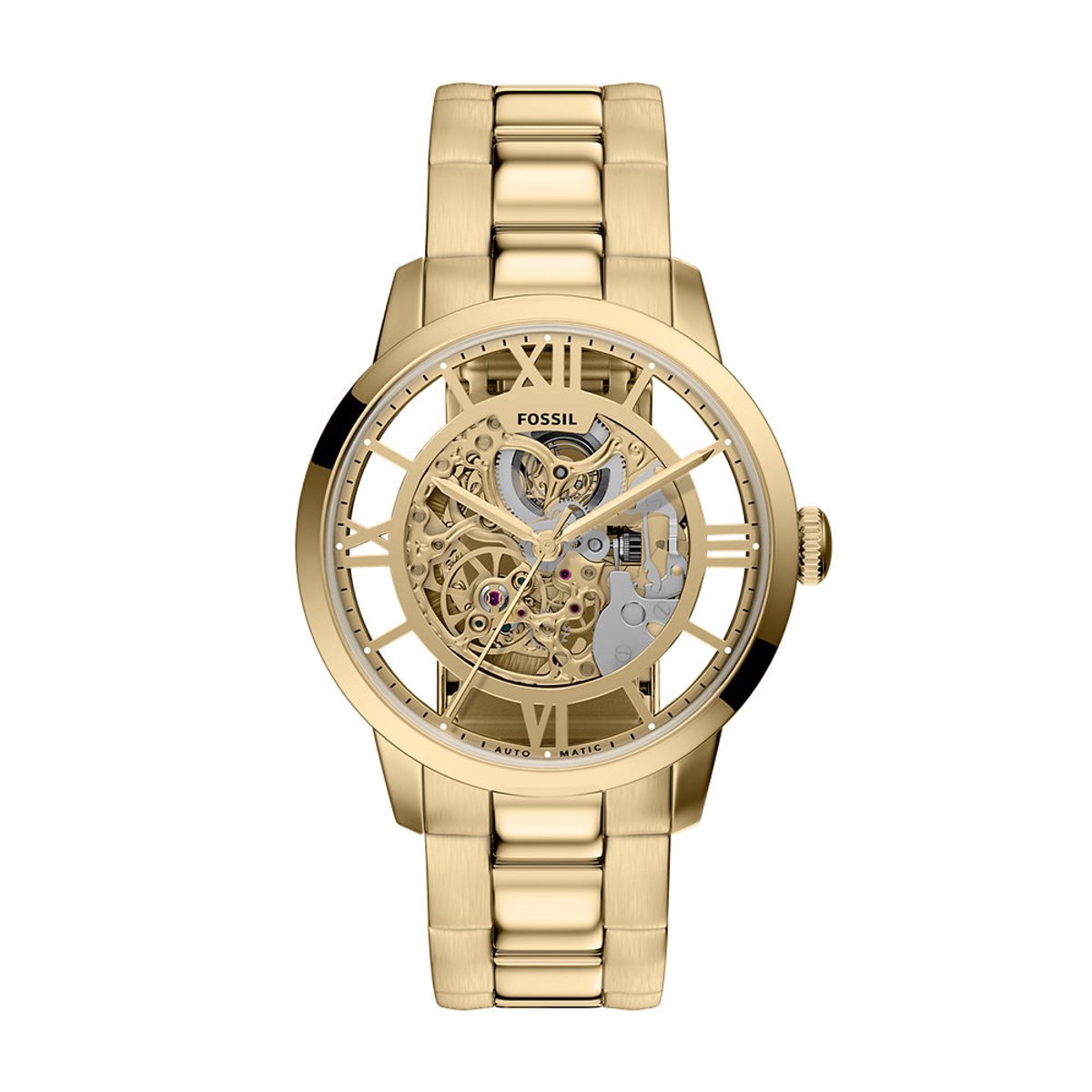 FOSSIL ME3280 Mannen Horloge 44 mm - Goudkleurig