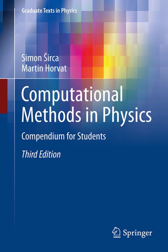 Graduate Texts in Physics- Computational Methods in Physics - cover