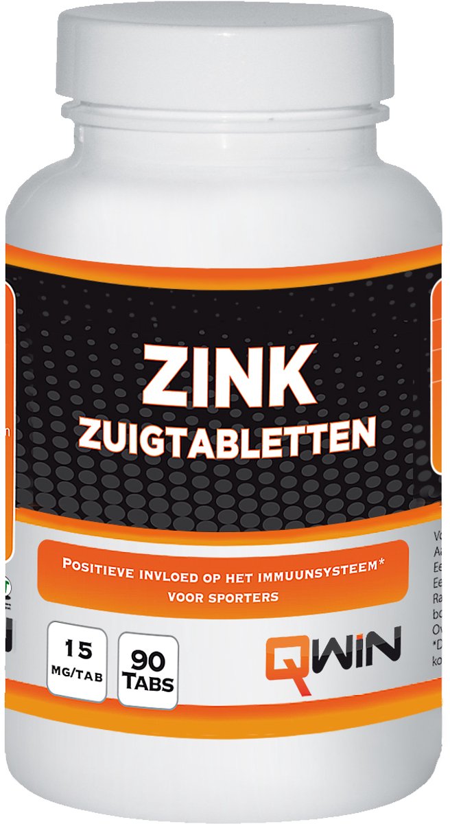 QWIN Zink Zuigtabletten - 90 tabletten - NZVT keurmerk