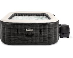 Intex PureSpa Greystone Deluxe 4 persoons spa - Vierkant - WiFi