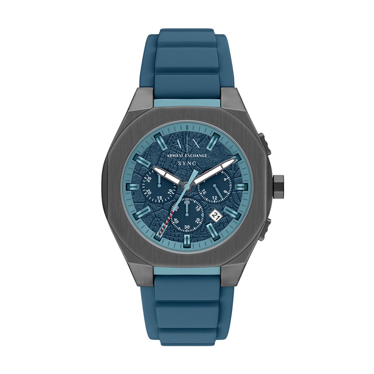 Armani Exchange AX4291 Mannen Horloge 44 mm - Blauw