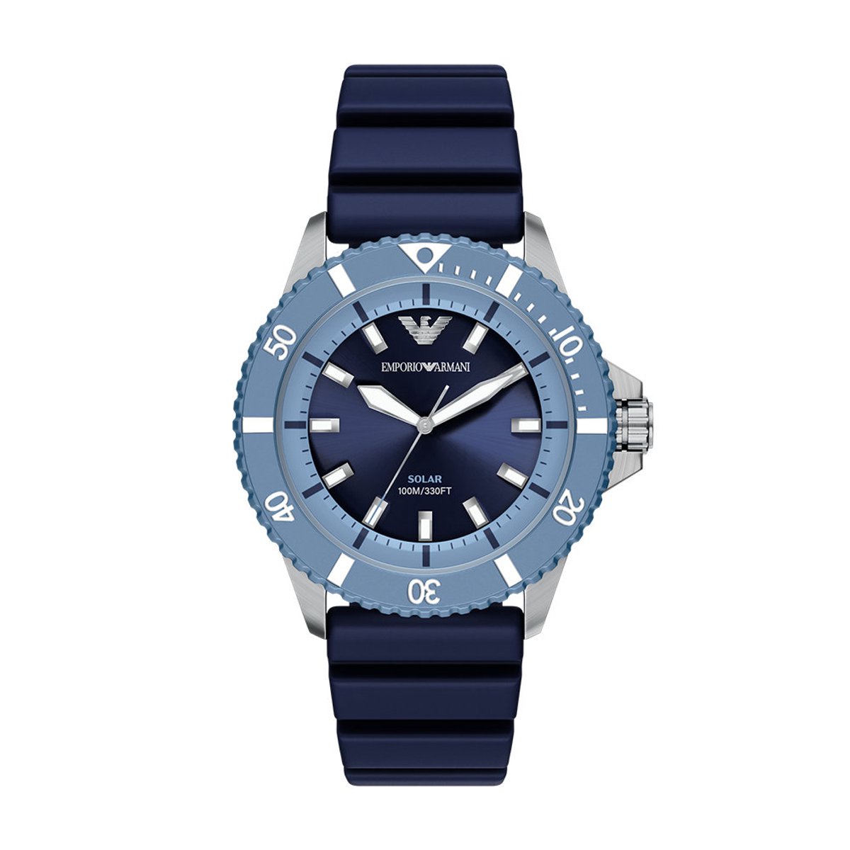 Emporio Armani AR11785 Mannen Horloge 42 mm - Blauw
