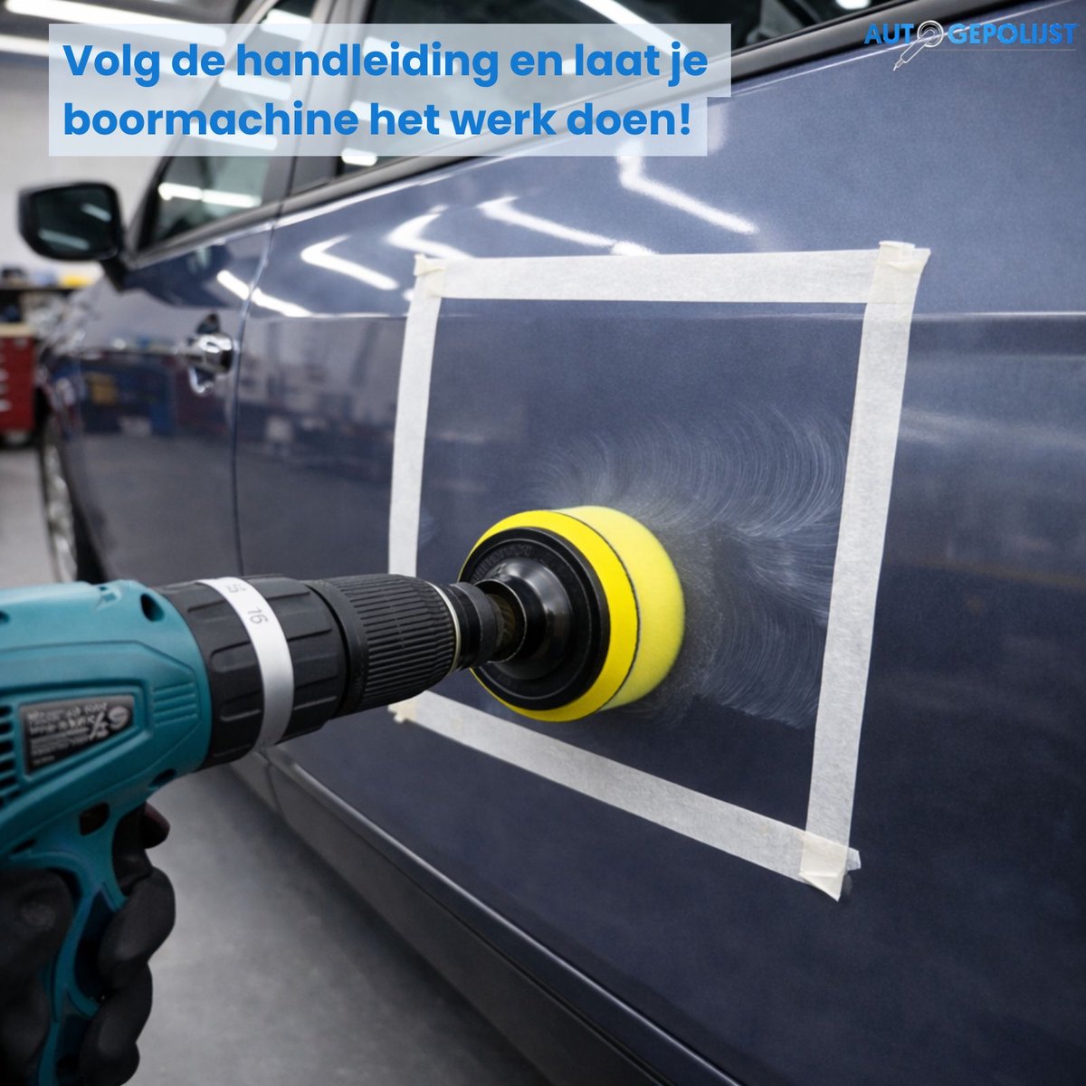 Auto Gepolijst Krasverwijderaar Pro Set - 10 Delig- Scratch Remover - Krasverwijderaar Voor Auto - Krassen Verwijderen Auto - Polijstset - Polijstschijven - Polijstpads - Polijstpasta - Polijstmiddel – foto 5