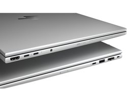 HP EliteBook 8 G1a 16 inch Notebook PC AMD Ryzen AI 7 250 Laptop 40,6 cm (16") WUXGA 16 GB DDR5-SDRAM 1 TB SSD Wi-Fi 6E (802.11ax) Windows 11 Pro AI PC Zilver
