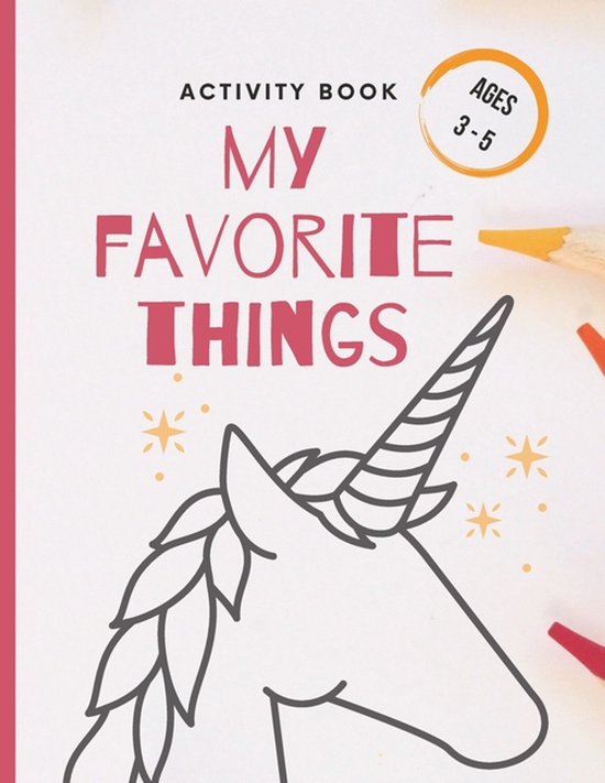 Activitie Books- My Favorite Things - cover