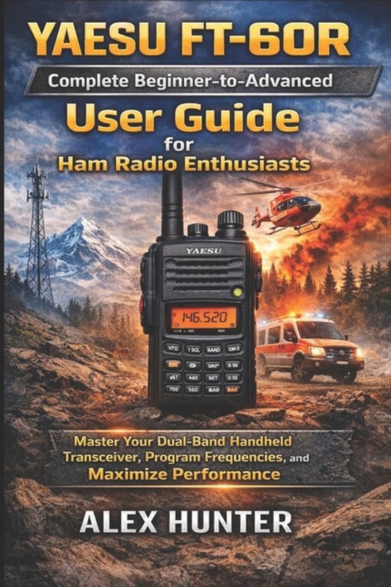 YAESU FT-60R Complete Beginner-to-Advanced User Guide for Ha ... - cover