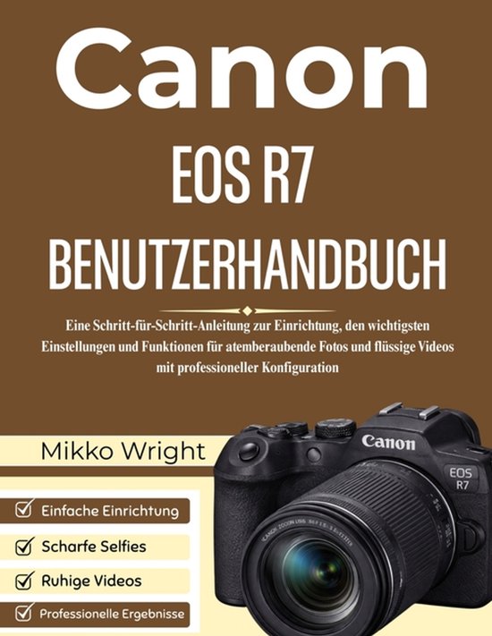 Canon EOS R7 Benutzerhandbuch - cover