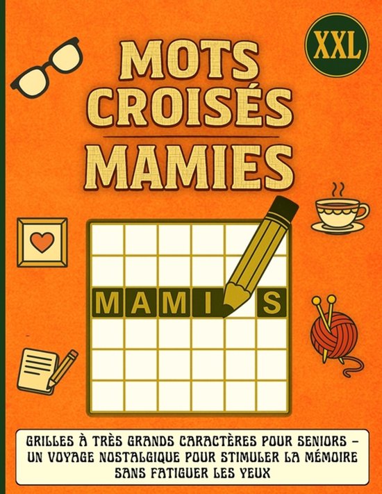 Mots Croisés Mamies XXL - cover