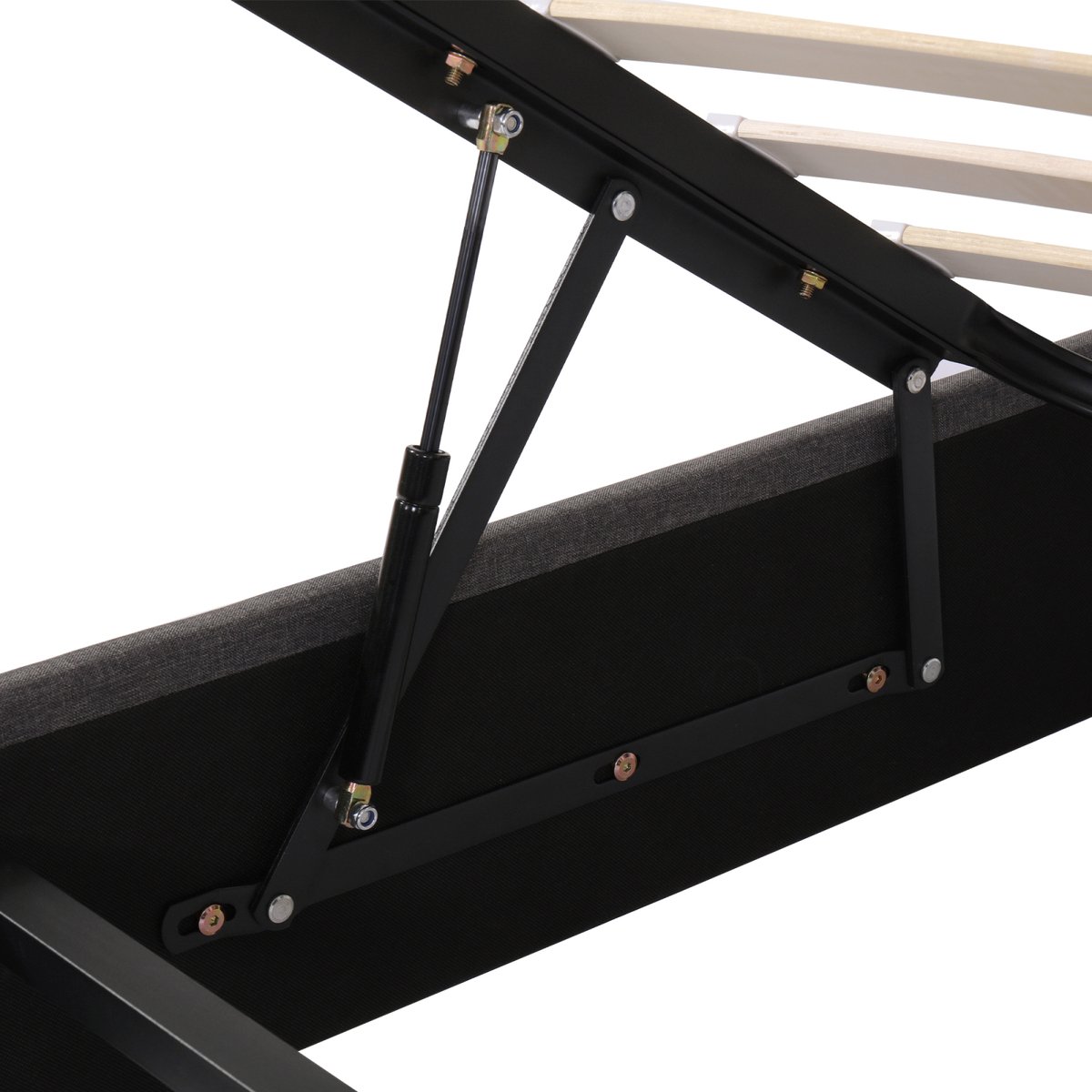 Tweepersoonsbed 140x190cm Met LED-Verlichting, Hydraulisch, - afbeelding 3