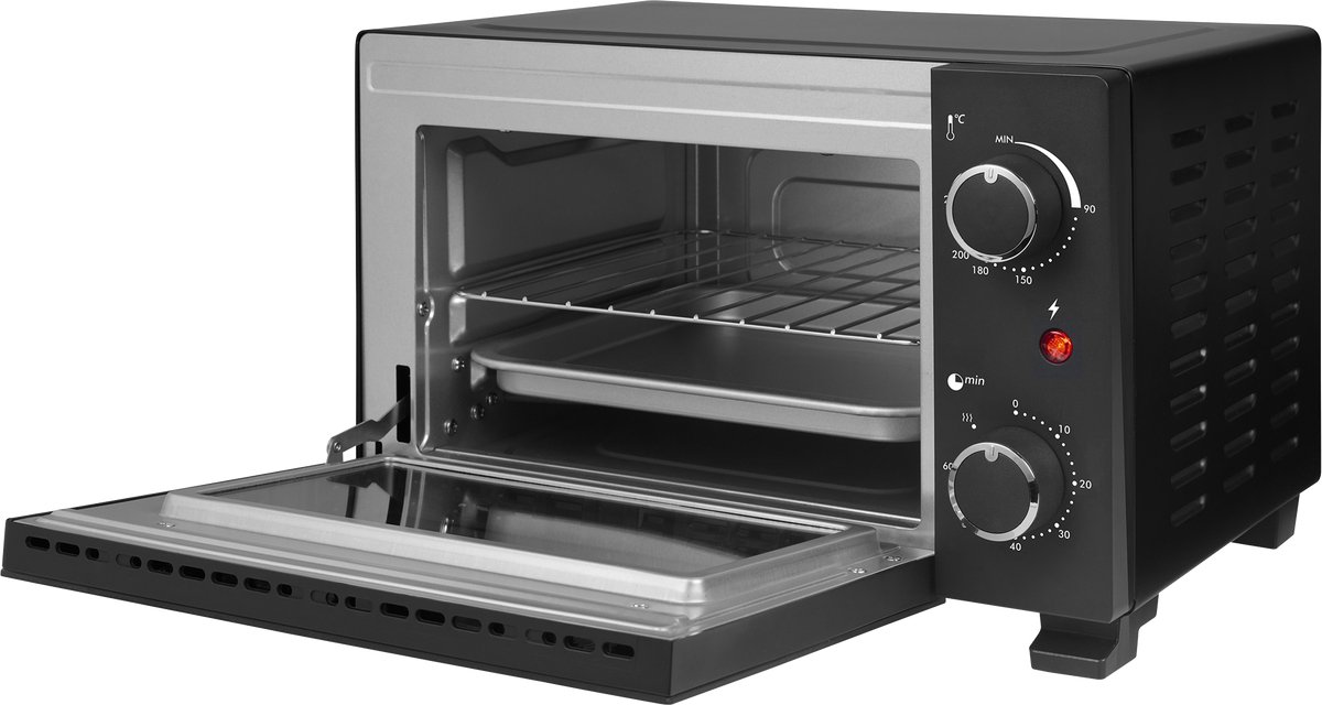 Tristar OV-3610 - Mini Oven - 10L - 800W - Camping Oven Vrijstaand - Zwart – foto 5