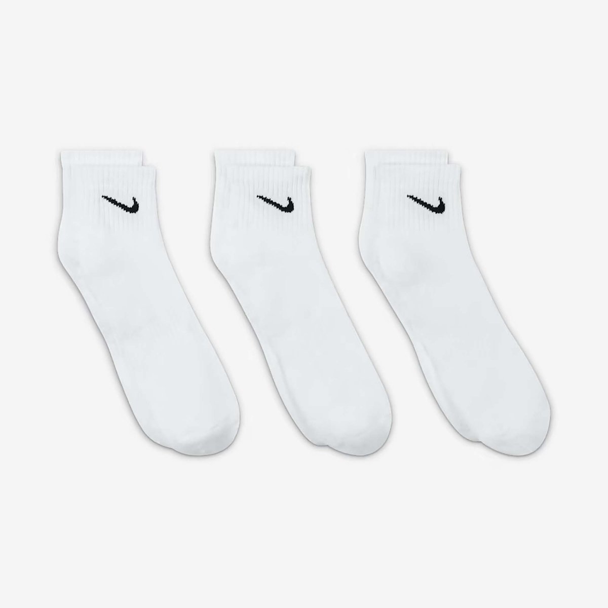 Nike Everyday Cushion Ankle Sokken Sokken (regular) - Maat 38-42 - Unisex - wit/zwart — cadeau in Cadeau-ideeën - foto 5