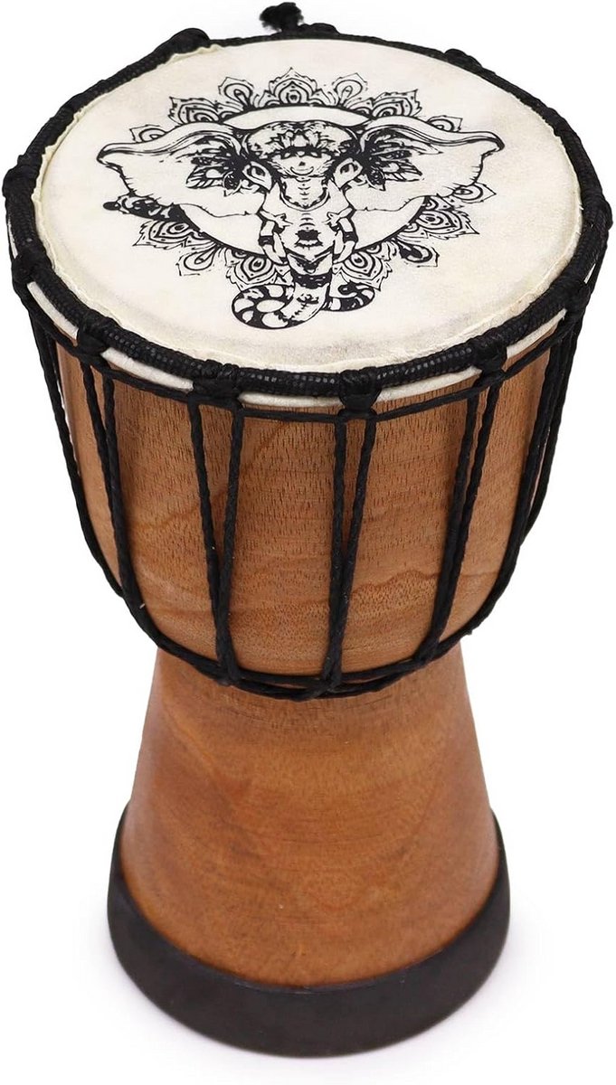 Handgemaakte Djembe Trommel 20 cm Afrikaans Percussie-Instrument
