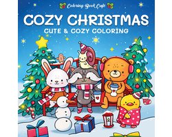 Cozy Christmas-Cute & cozy coloring