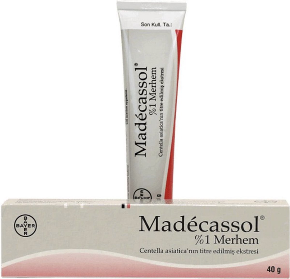 Madecassol 40gr (Centella 1%) - Litteken Letsel Brandwonden Acne Rimpel Crème | Betere vernieuwde versie van Madeleb Krem | Exfoliating skin cream | Dagcreme - 1 Tube