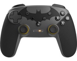 Trust GXT 542BM Muta – Draadloze Gamecontroller – Multiplatform – Drievoudige Connectiviteit – Batman Zwart